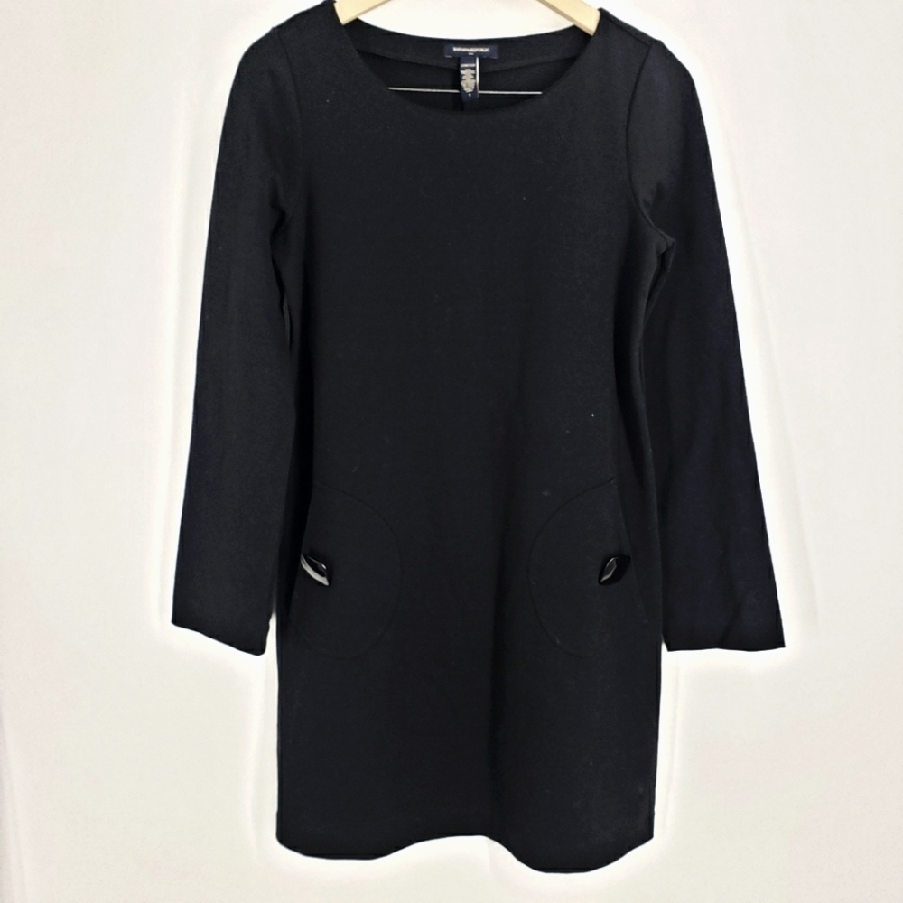 EUC Banana Republic Ponte Knit Shift Dress Pockets